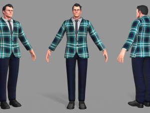 business suit 3D Model