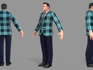 business suit 3D Model