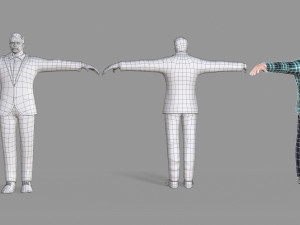 business suit 3D Model