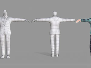 business suit 3D Model