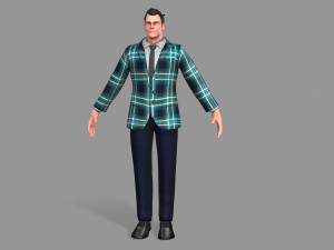 business suit 3D Model