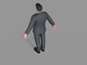 business suit man 3D Model