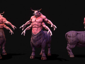 warrior bull 3D Model