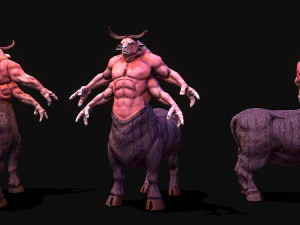 warrior bull 3D Model