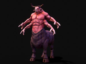 warrior bull 3D Model