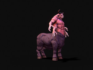 warrior bull 3D Model