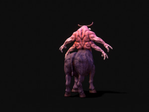 warrior bull 3D Model