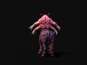 warrior bull 3D Model
