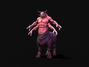 warrior bull 3D Model