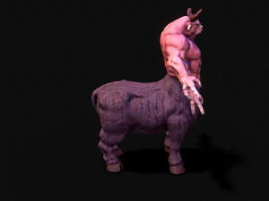 warrior bull 3D Model