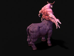 warrior bull 3D Model