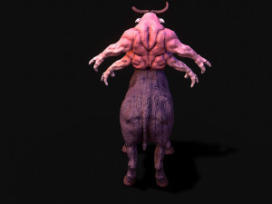 warrior bull 3D Model