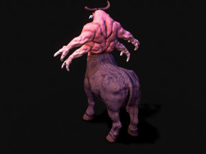 warrior bull 3D Model