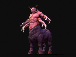 warrior bull 3D Model