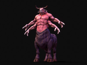 warrior bull 3D Model