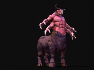 warrior bull 3D Model