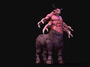 warrior bull 3D Model