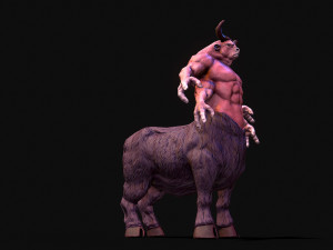 warrior bull 3D Model