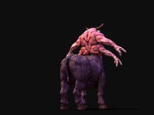 warrior bull 3D Model