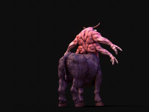warrior bull 3D Model