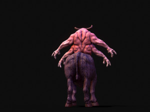 warrior bull 3D Model