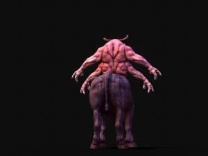warrior bull 3D Model