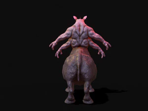 rinoceronte guerriero Modello 3D