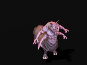 warrior rhino 3D Model