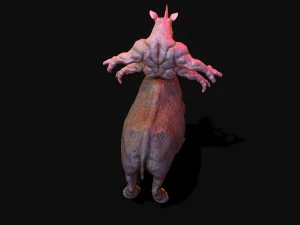 rinoceronte guerriero Modello 3D