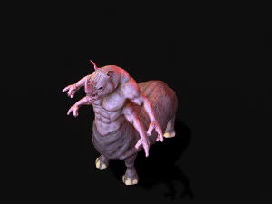 rinoceronte guerriero Modello 3D