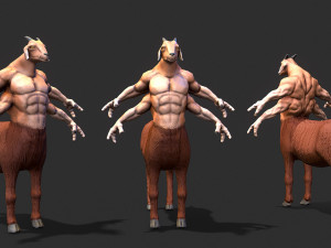 warrior goat Modelo 3D