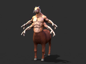 warrior goat Modelo 3D