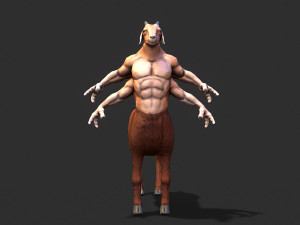 warrior goat Modelo 3D