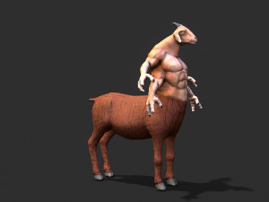 warrior goat Modelo 3D