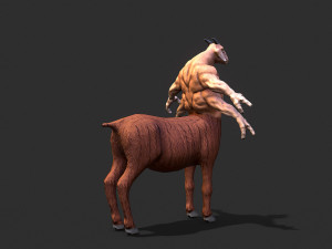 warrior goat Modelo 3D
