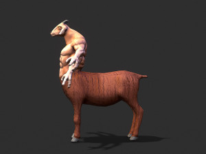 warrior goat Modelo 3D