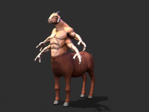 warrior goat Modelo 3D
