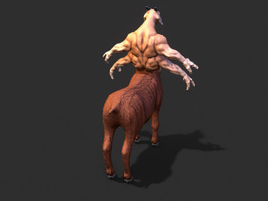 warrior goat Modelo 3D