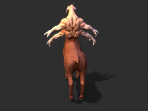 warrior goat Modelo 3D