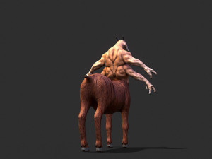 warrior goat Modelo 3D