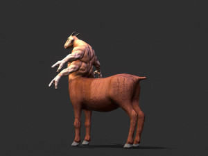 warrior goat Modelo 3D