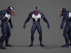 venom 3Dモデル
