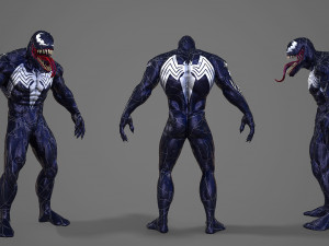 venom 3Dモデル