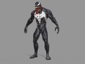 venom 3Dモデル