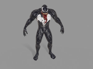 venom 3Dモデル