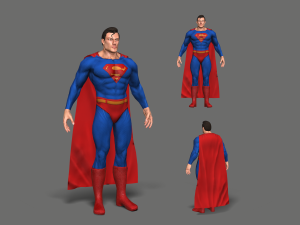 superman 3D Model