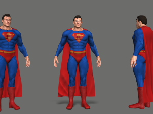 superman Modelo 3D