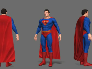 superman 3D Model