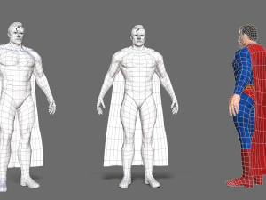 superman 3D Model
