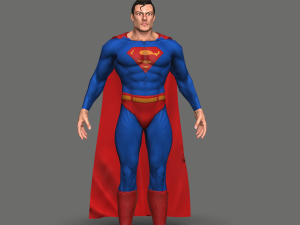 superman Modelo 3D